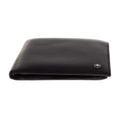مملوكة مسبقًا Montblanc Black Leather Westside Bifold Wallet 