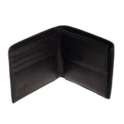 مملوكة مسبقًا Montblanc Black Leather Westside Bifold Wallet 