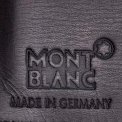 مملوكة مسبقًا Montblanc Black Leather Westside Bifold Wallet 