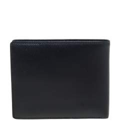 مملوكة مسبقًا Montblanc Black Leather Meisterstück Bifold Wallet 