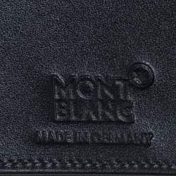 مملوكة مسبقًا Montblanc Black Leather Meisterstück Bifold Wallet 