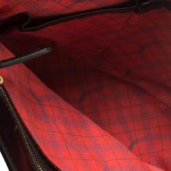 Montblanc Brown Leather Flap Messenger Bag