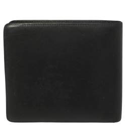 مملوكة مسبقًا Montblanc Black Leather Miesterstuck Bifold Wallet