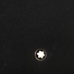 مملوكة مسبقًا Montblanc Black Leather Miesterstuck Bifold Wallet