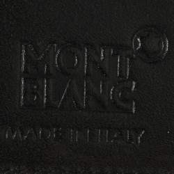 مملوكة مسبقًا Montblanc Black Leather Miesterstuck Bifold Wallet