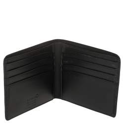 مملوكة مسبقًا Montblanc Black Leather Miesterstuck Bifold Wallet