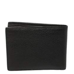 مملوكة مسبقًا Montblanc Black Leather Bifold Wallet