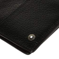 مملوكة مسبقًا Montblanc Black Leather Bifold Wallet