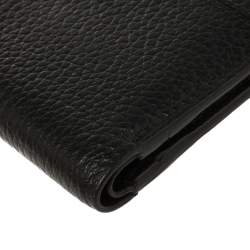 مملوكة مسبقًا Montblanc Black Leather Bifold Wallet
