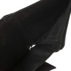 مملوكة مسبقًا Montblanc Black Leather Meisterstuck Bifold Wallet