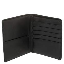 مملوكة مسبقًا Montblanc Black Leather Meisterstuck Bifold Wallet