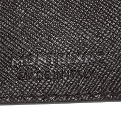 مملوكة مسبقًا Montblanc Dark Brown Sartorial Leather Business Card Holder
