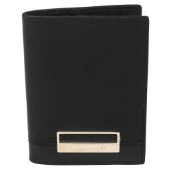 مملوكة مسبقًا Montblanc Black Leather Card Holder