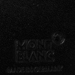Pre Owned Montblanc Black Leather Meisterstuck Bifold Wallet