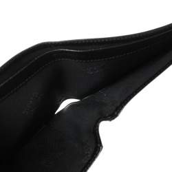 Pre Owned Montblanc Black Leather Meisterstuck Bifold Wallet