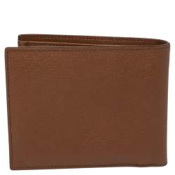 Pre Owned محفظة مون بلان مايسترستاك جلد بني