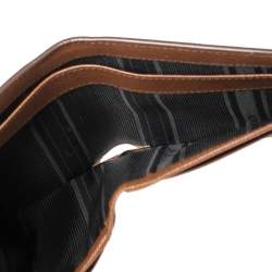 Pre Owned محفظة مون بلان مايسترستاك جلد بني