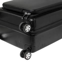 Montblanc Black Polycarbonate Nightflight Trolley Luggage