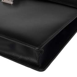 Montblanc Black Leather Meisterstück Double Gusset Briefcase