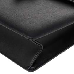 Montblanc Black Leather 4810 Westside Single Gusset Briefcase 