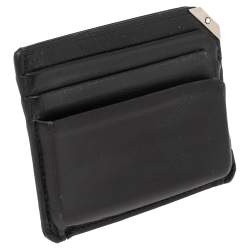 Pre Owned محفظة بطاقات مون بلان أربان 6CC  جلد أسود