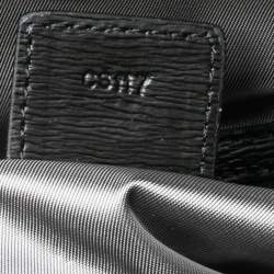 Pre Owned Montblanc Black Leather 4810 Westside Slim Document Briefcase