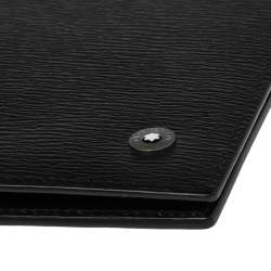 مملوكة مسبقًا Montblanc Black Leather Card Holder