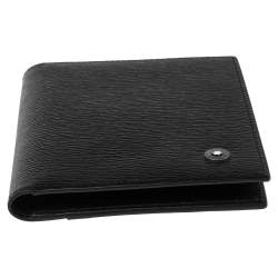 مملوكة مسبقًا Montblanc Black Leather Card Holder