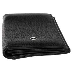 Pre Owned Montblanc Black Leather Meisterstuck Business Card Holder