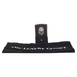 Pre Owned محفظة بطاقات مون بلان بيزنيس سارتوريال غطاء صلب جلد أسود 