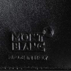 مملوكة مسبقًا Montblanc Black Leather Meisterstuck Business Card Holder