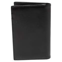 مملوكة مسبقًا Montblanc Black Leather Meisterstuck Business Card Holder