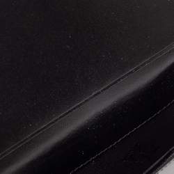 مملوكة مسبقًا Montblanc Black Leather Meisterstuck Business Card Holder