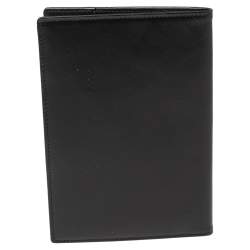 Pre Owned حافظة جواز سفر مون بلان مايسترستاك جلد أسود