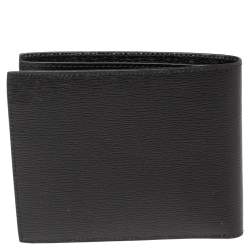 Pre Owned Montblanc Black Leather Westside 8CC Bifold Wallet