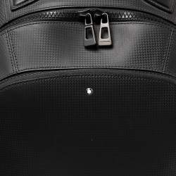 Montblanc Black Textured Leather Extreme 2.0 Small Backpack