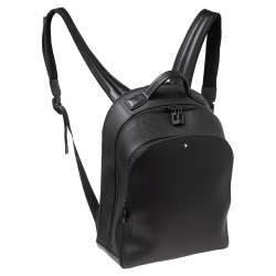 Montblanc Black Textured Leather Extreme 2.0 Small Backpack