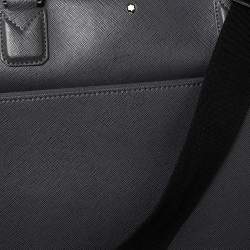 مملوكة مسبقًا Montblanc Grey Leather Large Sartorial Document Briefcase