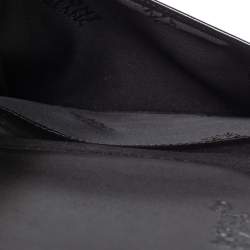 Pre Owned حافظة بطاقات عمل مون بلان ميستيرستوك جلد أسود