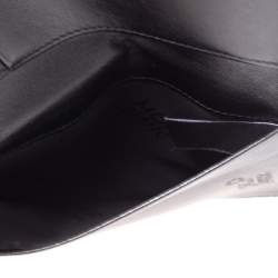 Pre Owned حافظة بطاقات عمل مون بلان ميستيرستوك جلد أسود