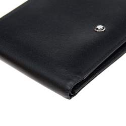 Montblanc Black Leather Sartorial Bifold Wallet 