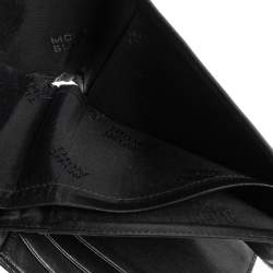 مملوكة مسبقًا Montblanc Black Leather Meisterstuck Bifold Wallet
