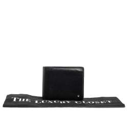 مملوكة مسبقًا Montblanc Black Leather Meisterstuck Bifold Wallet