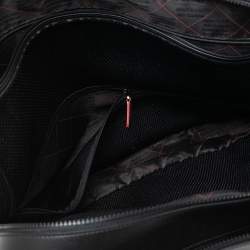 Pre Owned حقيبة مستندات مون بلان جلد أسود