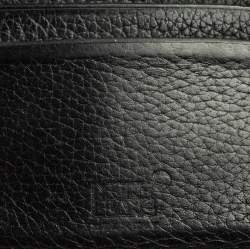 مملوكة مسبقًا حافظة بطاقات مون بلان مايسترستك جلد أسود 6 سي سي