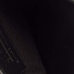 مملوكة مسبقًا حامل بطاقات مونت بلانك جلد أزرق/أسود