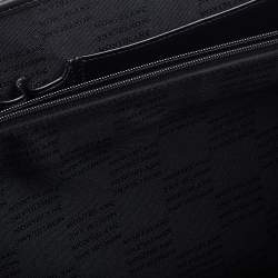 مملوكة مسبقًا Montblanc Black Leather and Nylon Briefcase