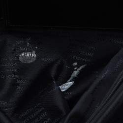 مملوكة مسبقًا Montblanc Black Leather and Nylon Briefcase