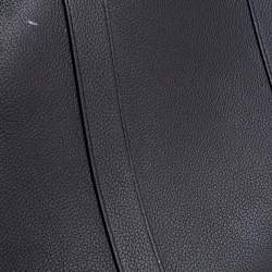 مملوكة مسبقًا حافظة مستندات مونت بلانك ميسترستوك جلد محبب ناعم أسود