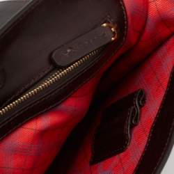 مملوكة مسبقًا Montblanc Dark Brown Leather Flap Document Briefcase